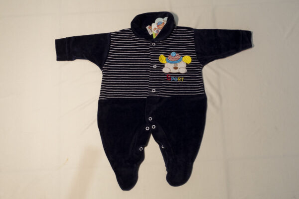 Saída De Maternidade Menino 2 Peças Azul Bloomys baby