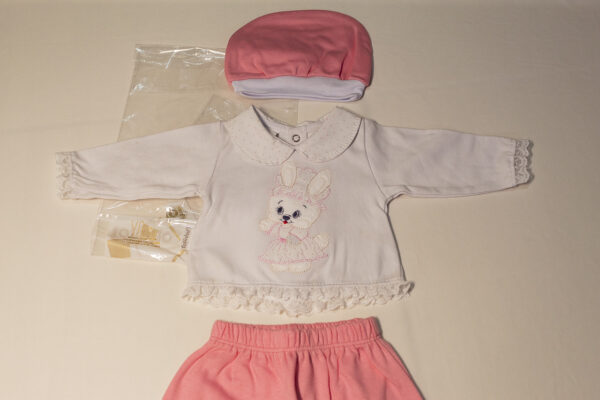 Kit Saída de Maternidade Para Menina Rosa - Fofinho