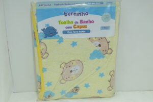 Toalha De Banho Para Bebê Com Capuz
