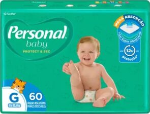 Fralda Personal Baby Protect & Sec G 60 unidades – TW Fraldas